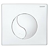 Siamp Betätigungsplatte Ying Yang (Weiß, 2-Mengen-Spülung)
