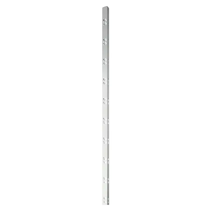Schulte Winkelprofil - L x B x H: 150 x 4,2 x 2,5 cm, Silber, 2 Stk. - Nahaufnahme einer Lichtleiste mit mehreren rechteckigen LED-Leuchten. Helles, effizientes Design für moderne Beleuchtung.