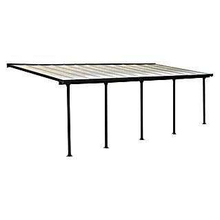 Solid Elements Terrassenüberdachung Martina (Tiefe: 3 m, B x H: 7,3 x 2,1 m, Anthrazitgrau)