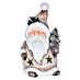 Figura decorativa LED Papá Noel con estrellas 