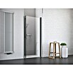 Camargue Vario Nischendusche B2+B9 (80 x 195 cm, Stärke: 6 mm, Schwarz)