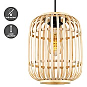 Home Sweet Home Bamboo Pendelleuchte (10 W, L x B x H: 21,5 x 21,5 x 131 cm, Natur, E27) | BAUHAUS