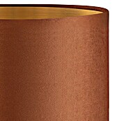 Home Sweet Home Lampenschirm Velvet (Braun-Gold, E27, 20 x 20 x 17 cm) | BAUHAUS