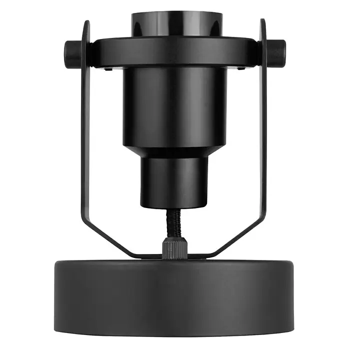 Ledvance Wandstrahler - 60 W, Schwarz, E27 - Schwarze Lampenfassung mit einem modernen Design, ideal für stilvolle Beleuchtungslösungen.