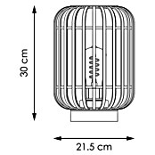 Home Sweet Home Bamboo Tischleuchte (10 W, L x B x H: 21,5 x 21,5 x 30 cm, Natur, E27) | BAUHAUS