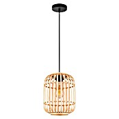 Home Sweet Home Bamboo Pendelleuchte (10 W, L x B x H: 21,5 x 21,5 x 131 cm, Natur, E27) | BAUHAUS