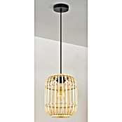 Home Sweet Home Bamboo Pendelleuchte (10 W, L x B x H: 21,5 x 21,5 x 131 cm, Natur, E27) | BAUHAUS