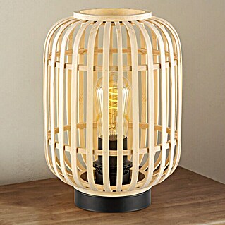 Home Sweet Home Bamboo Tischleuchte (10 W, L x B x H: 21,5 x 21,5 x 30 cm, Natur, E27)