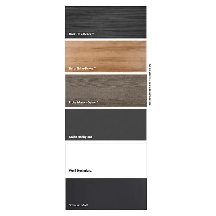 Camargue Stella K Midischrank31,2 x 32,5 x 121,4 cm, Dark Oak, DIN Anschlag: Links