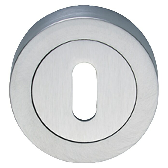 Solid Elements Rozet Sleutelrozet SE 9290 (Diameter: 53 mm, Metaal, Mat chroom) | BAUHAUS