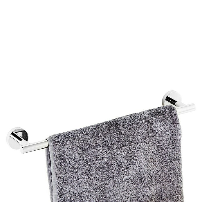 Tauro Baño Nude Toallero de barra (Ancho: 45 cm, Cromo, Brillante) | BAUHAUS