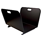 Imex El Zorro Cesta para leña Rústico (L x An x Al: 48 x 45 x 34 cm, Hierro, Negro) | BAUHAUS