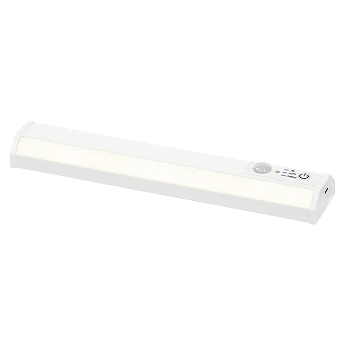 Ledvance LED-Unterbauleuchte Linear Mobile Backlight USB - Länge: 25,6 cm, Kaltweiß - LED-Leuchte mit Bewegungssensor, ideal für Schränke und dunkle Ecken. Wiederaufladbar für einfache Installation.