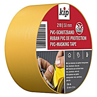 Kip PVC-Schutzband 218 (Selbstklebend, 33 m x 50 mm, Stärke: 0,16 mm, Temperaturbeständigkeit: Bis 60 °C)