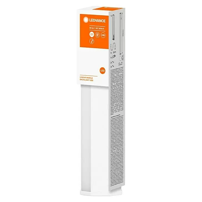 Ledvance LED-Unterbauleuchte Linear Mobile Backlight USBLänge: 25,6 cm, Kaltweiß