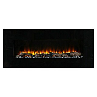 Livin'flame Elektrische haard Sherwood WiFi (Zwart, 2.000 W, 15,8 x 128 x 55 cm)