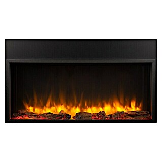 Livin'flame Elektrische haard Marly WiFi (Zwart, 2.000 W, 21 x 95,7 x 56 cm)