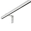 Expo Ambiente Gardinenprofil Smart Set (Einläufig, Edelstahloptik, 200 cm)