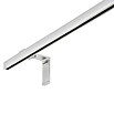 Expo Ambiente Gardinenprofil Smart Set (Einläufig, Edelstahloptik, 200 cm)