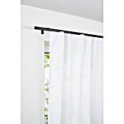 Komplettgarnitur All-in (Schwarz, Länge Gardinenstange: 120 cm - 210 cm) | BAUHAUS