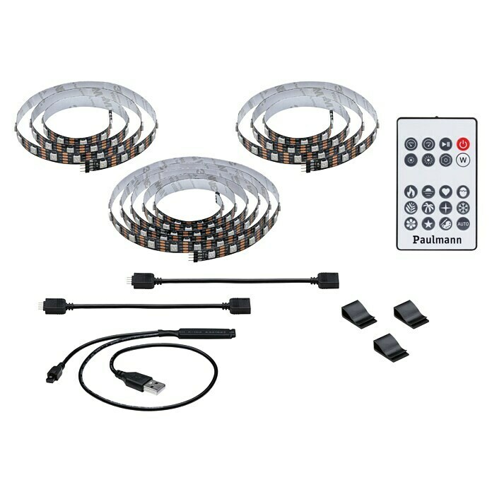 Paulmann Led-strip (Lengte: 310 cm, Lichtkleur: RGB, 5 W) | BAUHAUS