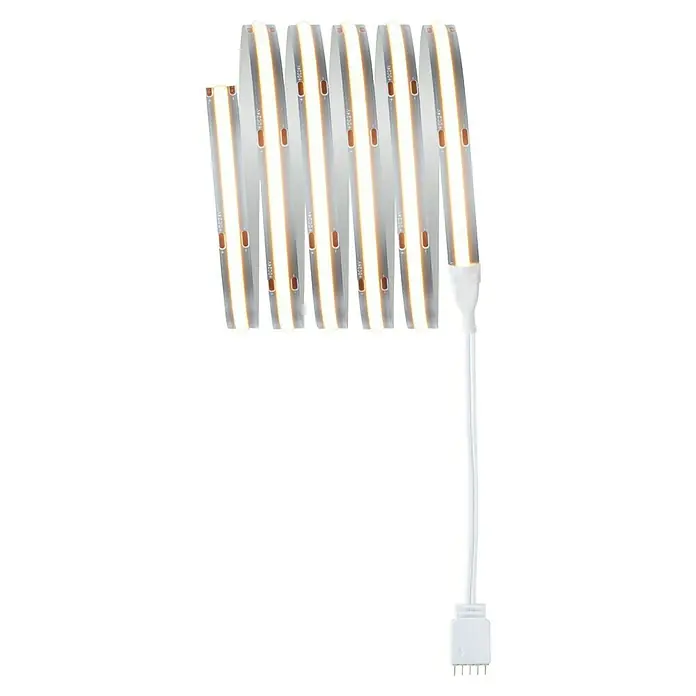 Paulmann MaxLED 500 Verlängerungs-Set Full-Line COB - 150 cm, 10 W, Warmweiß, 750 lm - LED-Streifenleuchte mit warmweißem Licht. Das flexible Band ist mit einem Anschlusskabel versehen und für vielfältige Beleuchtungsanwendungen geeignet.