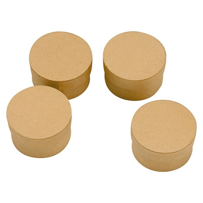 Glorex Boxen-Set (4 Stk., Rund)