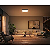 Philips Hue LED-Panel Aurelle (39 W, L x B x H: 60 x 60 x 4,6 cm, Schwarz, Warmweiß) | BAUHAUS