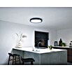 Philips Hue LED-Panel rund Aurelle (21 W, Ø x H: 39,5 x 4,7 cm, Schwarz, Schwarz, Warmweiß) | BAUHAUS