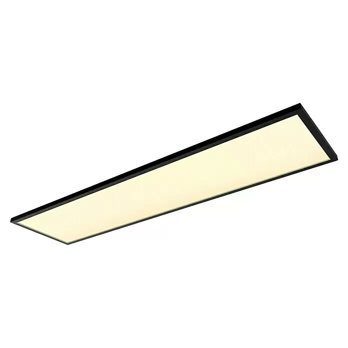Philips Hue LED-Panel Aurelle39 W, L x B x H: 120 x 30 x 4,6 cm, Schwarz, Warmweiß
