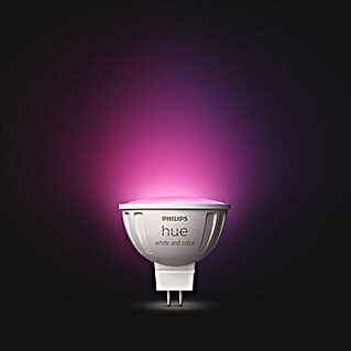 Philips Hue LED-Lampe White & Color Ambiance MR16 (GU5,3, 350 lm, 5,1 W, RGBW, 1 Stk.)