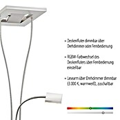 Just Light LED-Stehleuchte Helia (26 W, Höhe: 196 cm, Stahl, RGBW) | BAUHAUS