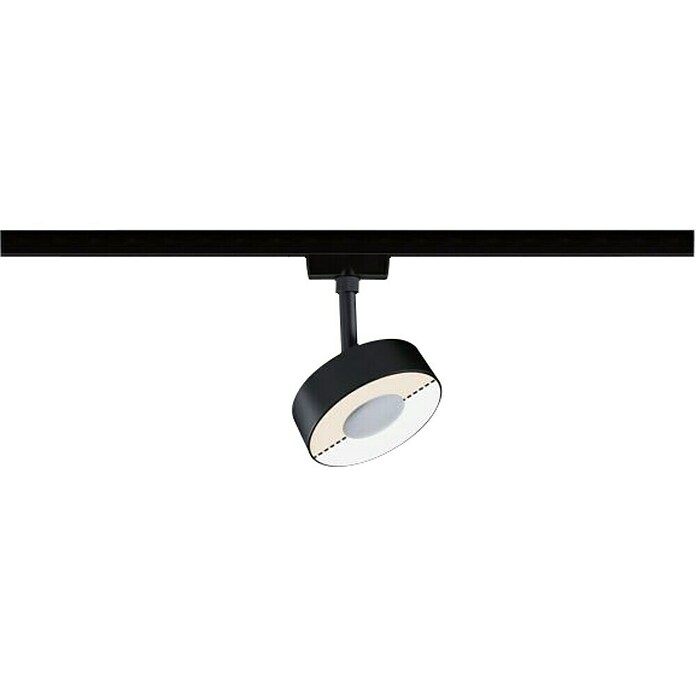 Paulmann URail LED-Spot Circle 2-Step-White (Schwarz matt, 6,8 x 9,9 x 13 cm) | BAUHAUS