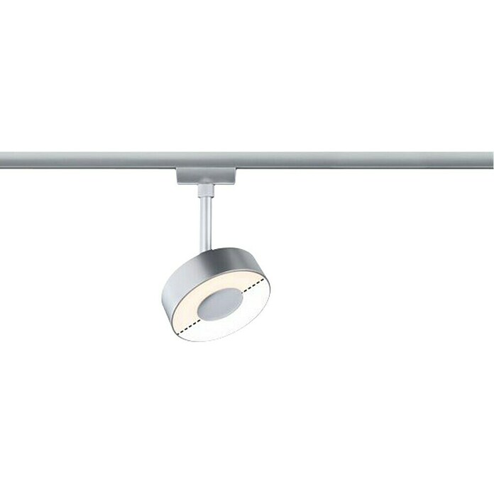 Paulmann URail LED-Spot Circle 2-Step-White (Chrom matt, 6,8 x 9,9 x 14,7 cm) | BAUHAUS