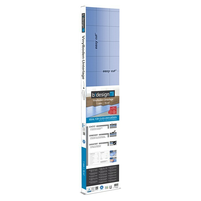 b!design Podloga za izolaciju Aqua Blue (15 m², Debljina: 1 mm)