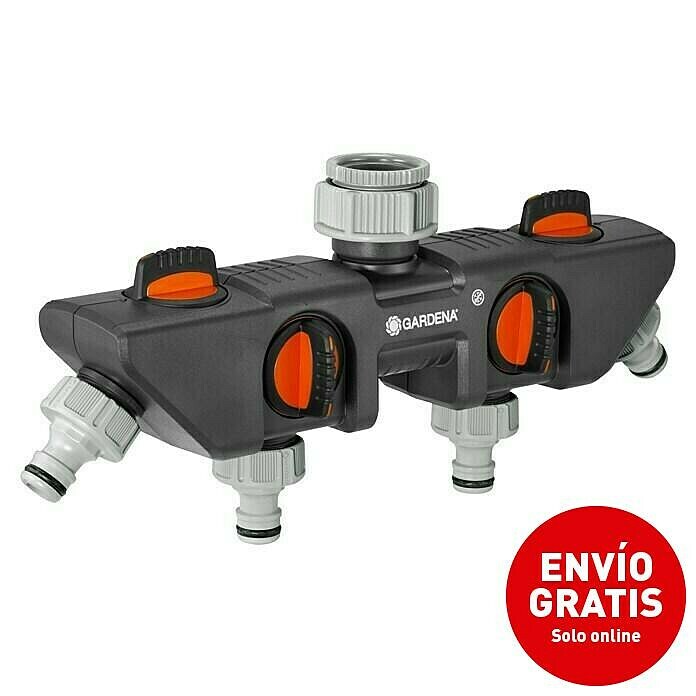 Gardena Distribuidor 4 vías (Conexiones: 4)