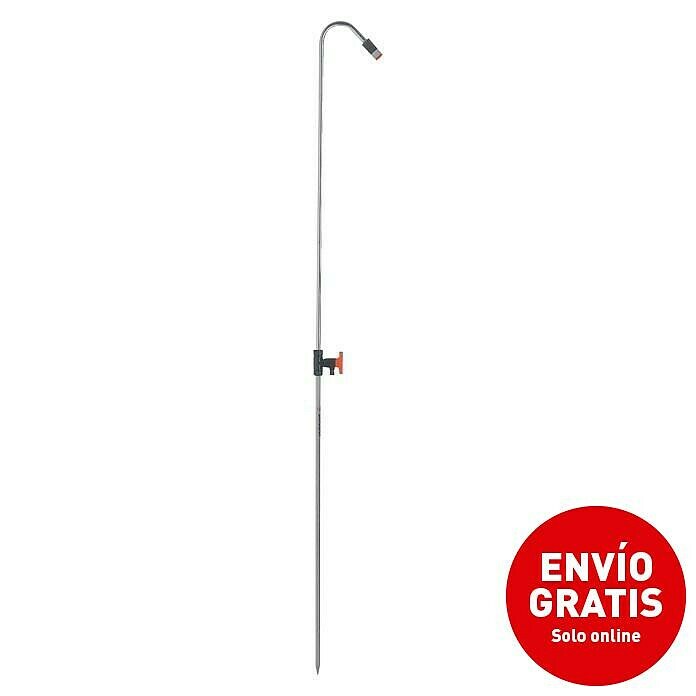 Gardena Ducha de jardín Aktion (Altura: 1.180 mm, Chorro ducha, Regulación continua del caudal)