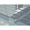 Wellplatte Satin (2 000 x 900 x 1,2 mm, Polycarbonat, Transparent, 76/18 mm, Trapez) | BAUHAUS