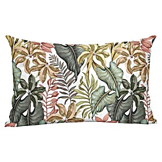 Cojín Hojas multi (Multicolor, 50 x 30 cm, 100% algodón)