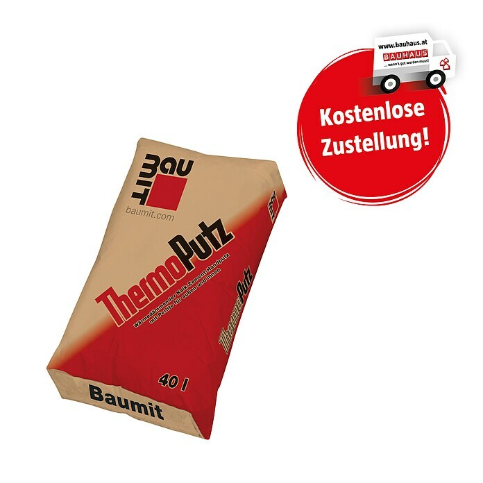Baumit Thermoputz (40 kg, Körnung: 2 mm)