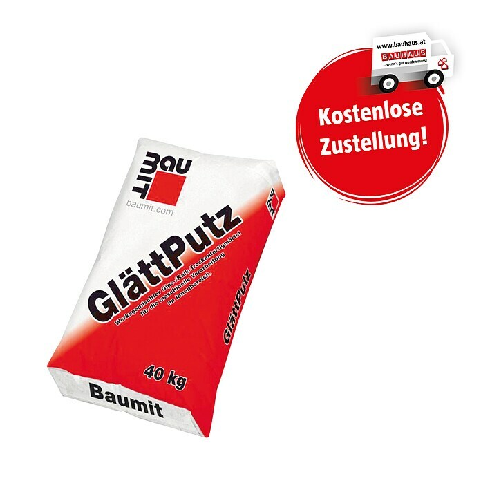 Baumit Glättputz (40 kg, Körnung: 0 - 1 mm)