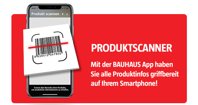 Bauhaus App Produktscanner