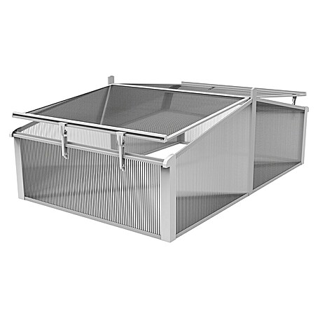 Juwel Frühbeet-Aufsatz Easy-Fix 120/80 (L x B x H: 120 x 80 x 40 cm)