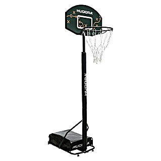 Hudora Basketballkorb Playoff 205 (77 x 48 x 243 cm, Schwarz)
