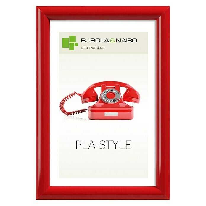 Okvir za slike Pla-Style (Crvena, 13 x 18 cm, Plastika)