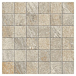Atlas Concorde Solution Regent Mozaična ploščica Ivory (30 x 30 cm, Debelina: 8 mm, Bež barve/rjave barve, Mat)