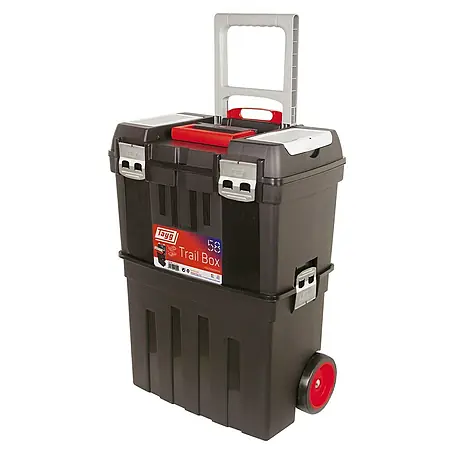 Tayg  Caja profesional con ruedas Trail Box