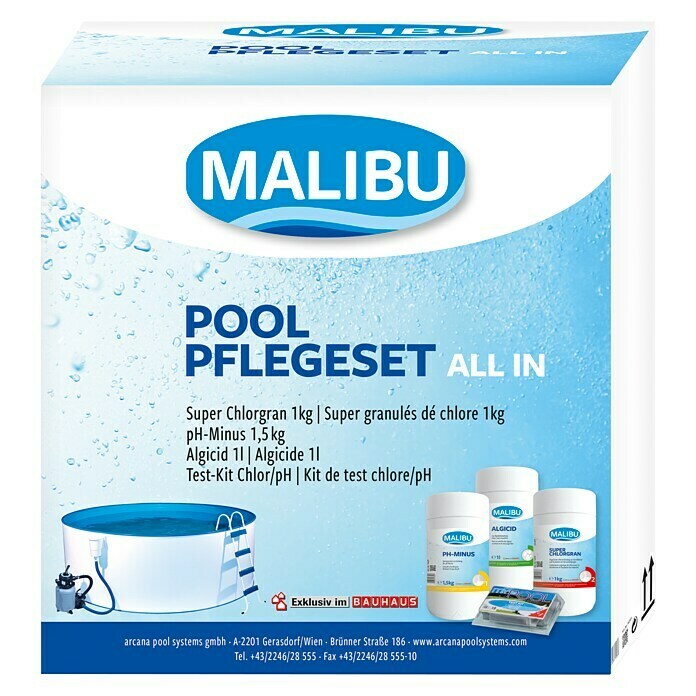 Malibu Wasserpflege-Starterset All In4 -tlg. Unknown