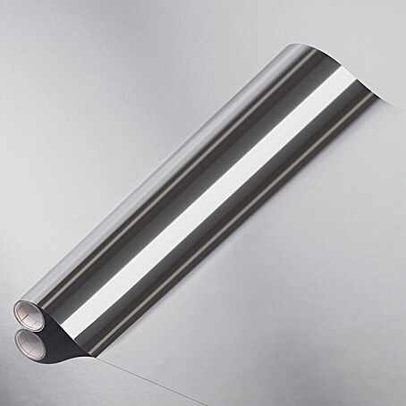 D-c-fix Klebefolie Spiegeleffektfolie (120 x 90 cm, Grau, Selbstklebend)