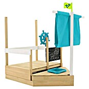 TP Toys Sandkasten Ahoy (180 x 92 x 118 cm, Holz, Natur/Weiß) | BAUHAUS